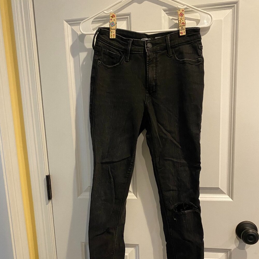 Old Navy Rockstar Skinny Jeans Black